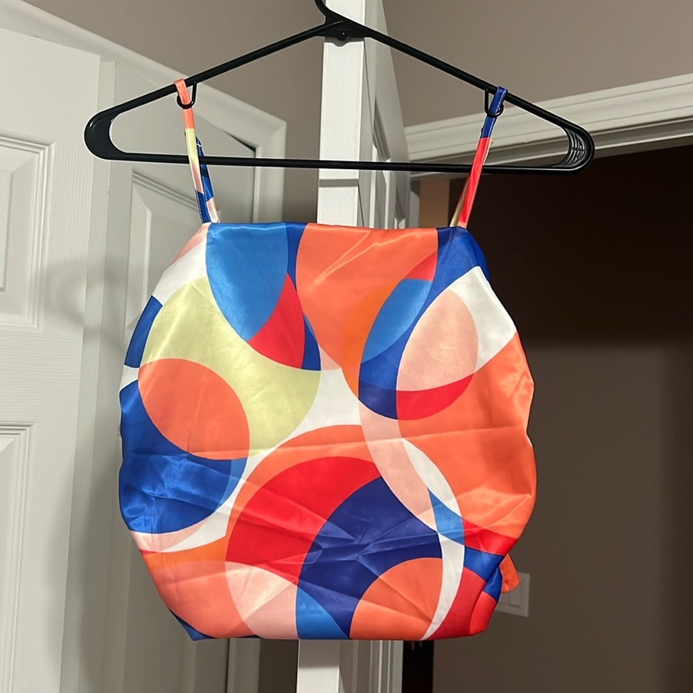 Multi Colored Crop Top